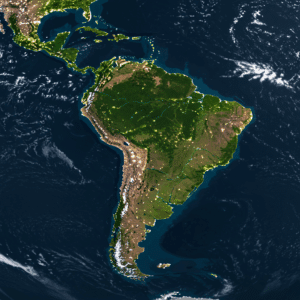 south american map