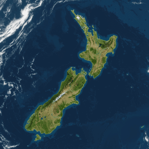 new zeland map